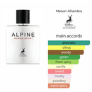 Alpine 100ml Masculino Maison Alhambra