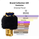 Brand Collection nº 329 Feminino 25ml Femme Couture