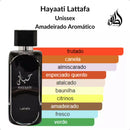 Hayaati Black 100ml Masculino Lattafa