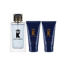 Kit Dolce & Gabbana Masculino Perfume King 100ml EDT + Gel de Banho 50ml + Gel de Barba 50ml