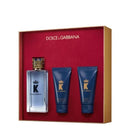 Kit Dolce & Gabbana Masculino Perfume King 100ml EDT + Gel de Banho 50ml + Gel de Barba 50ml