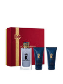 Kit Dolce & Gabbana Masculino Perfume King 100ml EDT + Gel de Banho 50ml + Gel de Barba 50ml