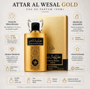 Attar al Wesal Gold 100ml Masculino al Wataniah EDP