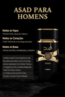 Asad Black Lattafa 100ml Masculino