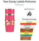Yara Candy Feminino 100ml Lattafa EDP