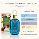 Sabah Al Ward Garden of Eden da Al Wataniah 100ml Feminino - LANÇAMENTO